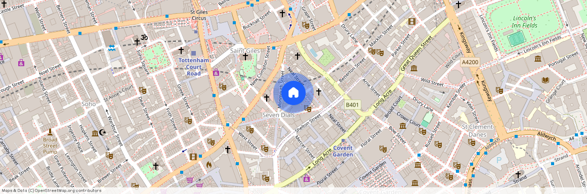 15a Short's Gardens, London, WC2H 9AT