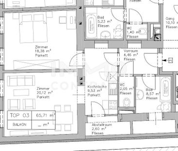 Unbefristet: Modernisierte Altbauwohnung in Liesing Hochstraße 11 T... - Foto 5