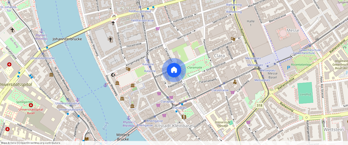 Claragraben105/Klingentalst 12, 4057 Basel