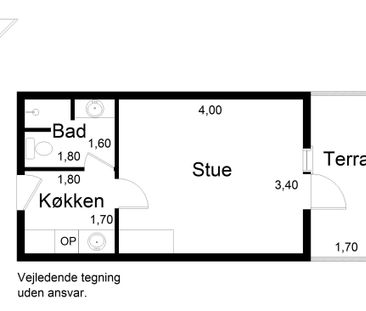 Stor etværelses lejlighed i trygge omgivelser - Photo 2