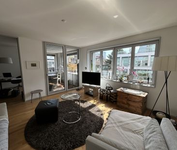 Moderne möblierte 3.5-Zimmer-Wohnung mit Balkon in Zürich - Foto 1