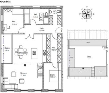 Großzügige helle Wohnung mit Loggia - Photo 6