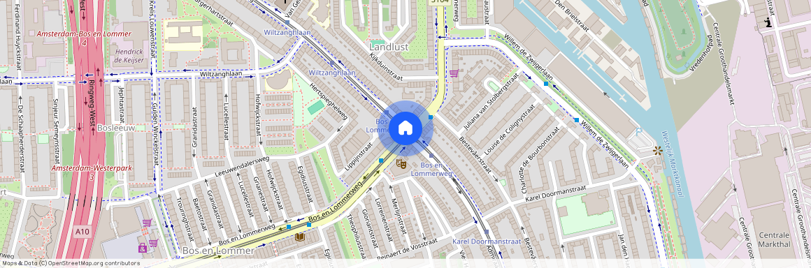 Admiraal de Ruijterweg, Bos en Lommer, Amsterdam