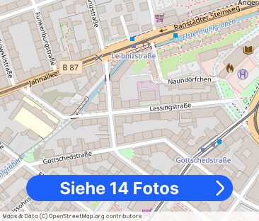 traumhafte 2-Raum Dachgeschosswohnung im Zentrum ***TOP*** mit EBK - Foto 1