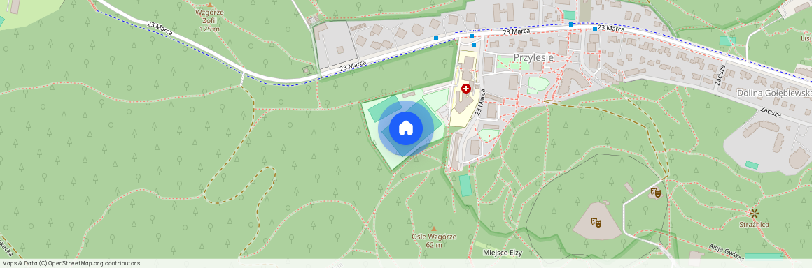 ul. 23 Marca, Przylesie, Sopot, pomorskie