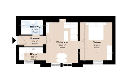 Geförderte Wohnung mit klassischem Charme - Photo 4