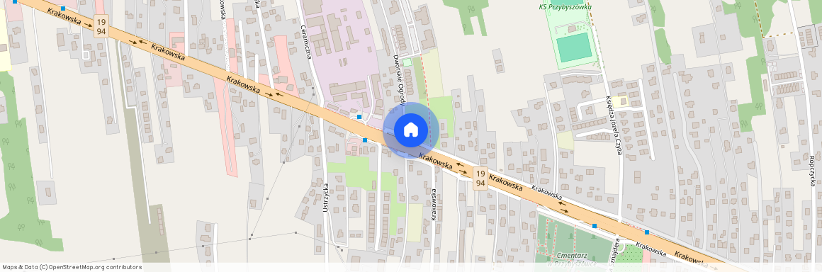 ul. Krakowska, Przybyszówka, Rzeszów, podkarpackie