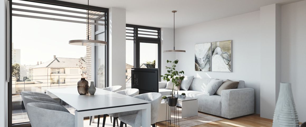 *ERSTBEZUG* Neubauwohnung mit 3-Zimmern direkt am Kocher! - Foto 1