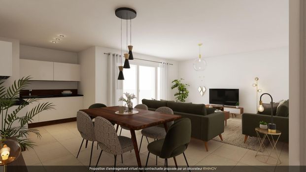 location Appartement T3 DE 59.75m² À LE PUY STE REPARADE - Photo 1