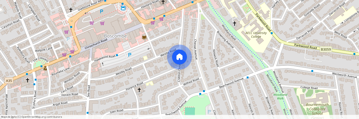 Bournemouth, Crabton Close Road, BH5 1HN, Dorset