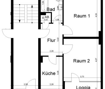 Zwei-Zimmer-Wohnung mit Balkon!! - Photo 1