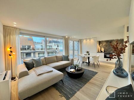 Gemeubelde penthouse met zijdelings zeezicht in Knokke. - Foto 4