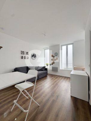 À louer : Appartement T2 meublé à Maubeuge - Faubourg Saint-Quentin - Photo 1