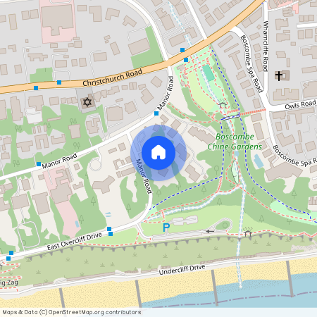 2 Bed Flat on Manor Road with Sea views