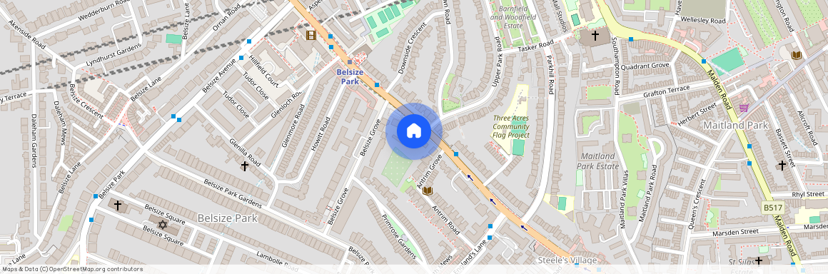 Haverstock Hill, Haverstock Hill, NW3