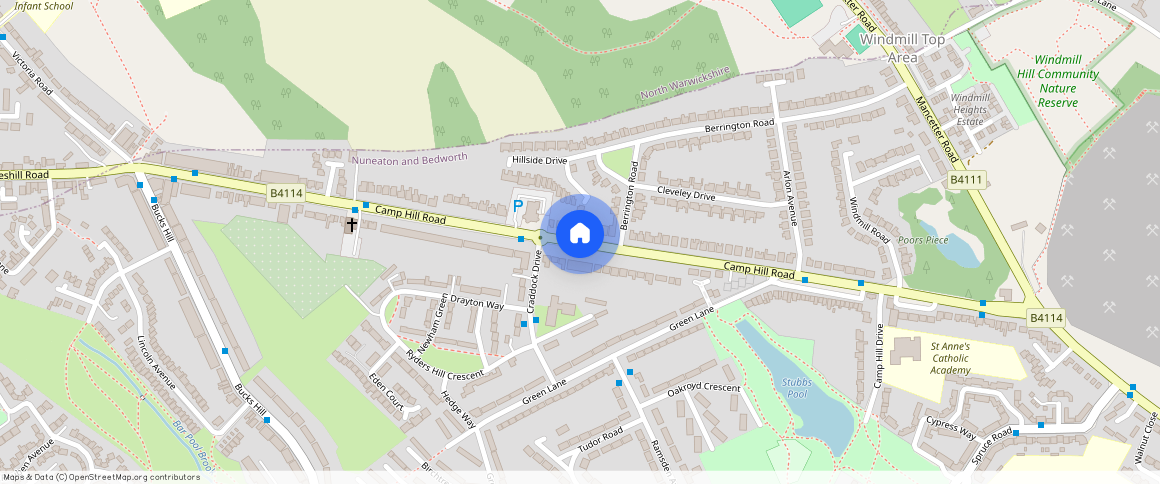 Camp Hill Road, Nuneaton, CV10