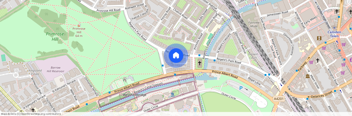 43 Regents Park Road, Primrose Hill NW1