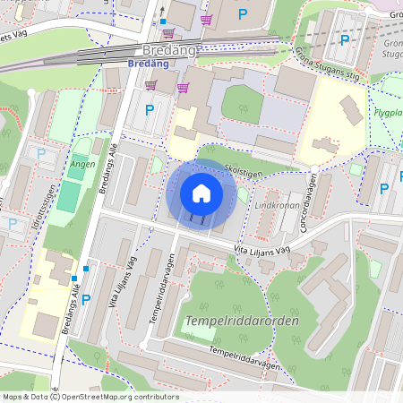 Bredäng, Stockholm, Vita Liljans Väg 90