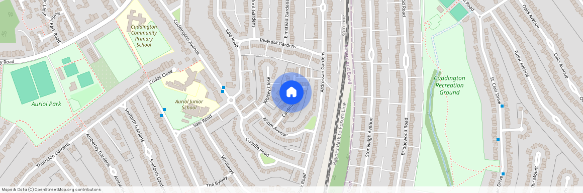 Cardinal Close, Worcester Park KT4