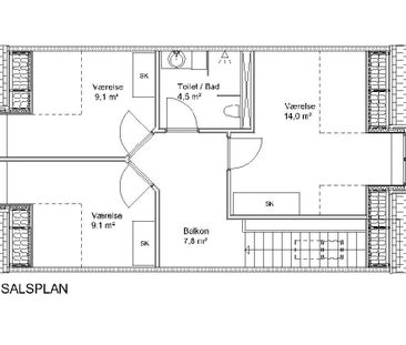 Dejligt 4-værelses rækkehus Odense SV - Foto 1