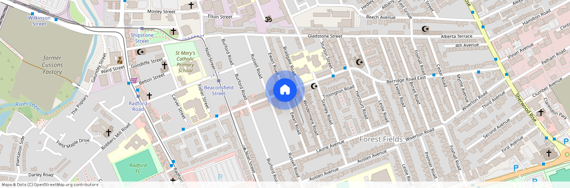 Ewart Road, Nottingham NG7