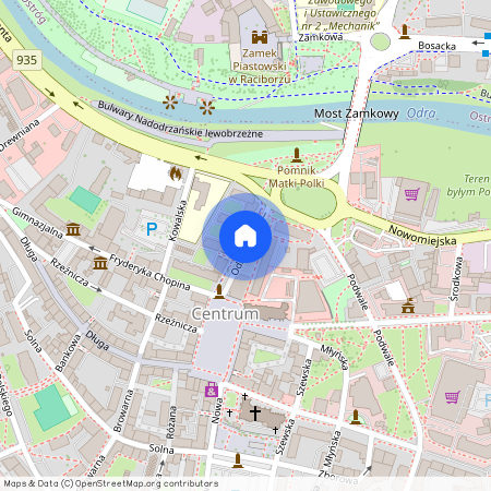 ul. Odrzańska, Racibórz, raciborski, śląskie