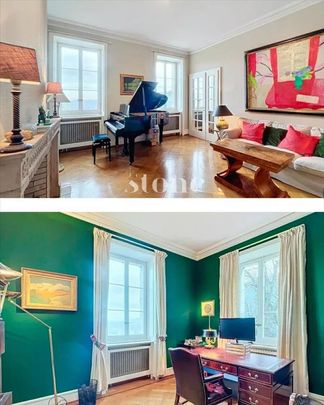 Elegantes 6-Zimmer-Apartment im Schloss Veyrier - Photo 1
