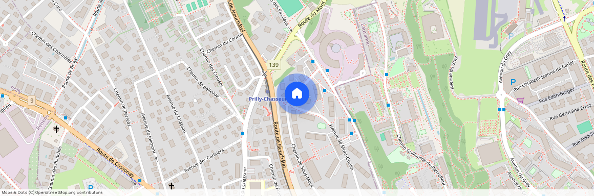 CH. DE LA COUDRAIE 2, 1008, Prilly