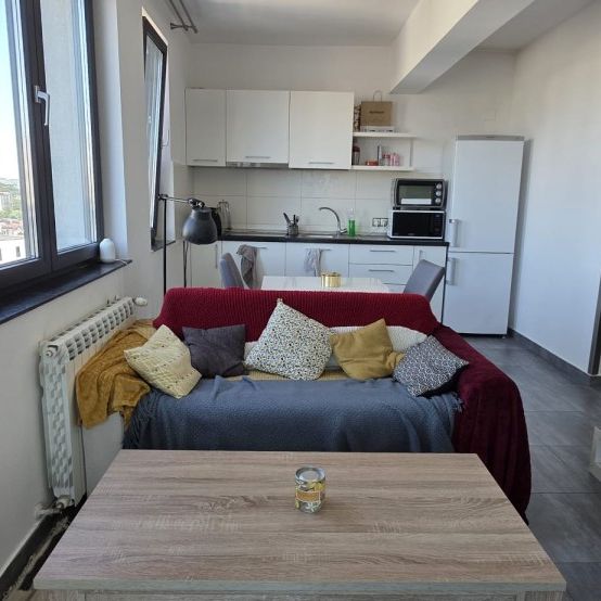 Bright and modern apartment for rent in Cluj-Napoca, near University of Agricultural Sciences and Veterinary Medicine, consisting of a living-room with kitchen, bedroom and an extra grand balcony - Photo 1