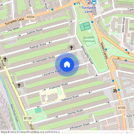 Haringey, N8 0HL, London