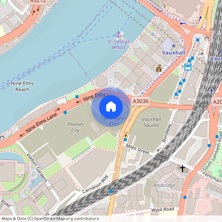 River Park Tower, 1 Nine Elms Lane, London, SW8