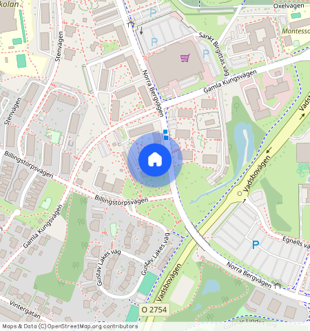 Norra Bergvägen **, Billingssluttningen