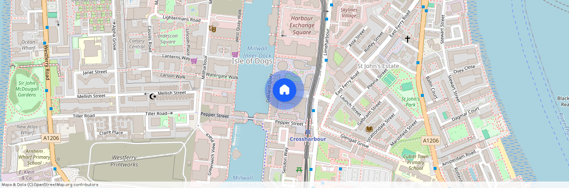 Baltimore Wharf, Canary Wharf, London, E14