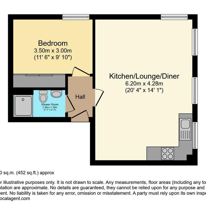 1 bedroom flat to rent - Photo 1