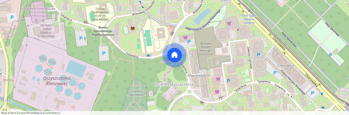 ul. Tysiąclecia, Osiedle Tysiąclecia, Katowice, śląskie