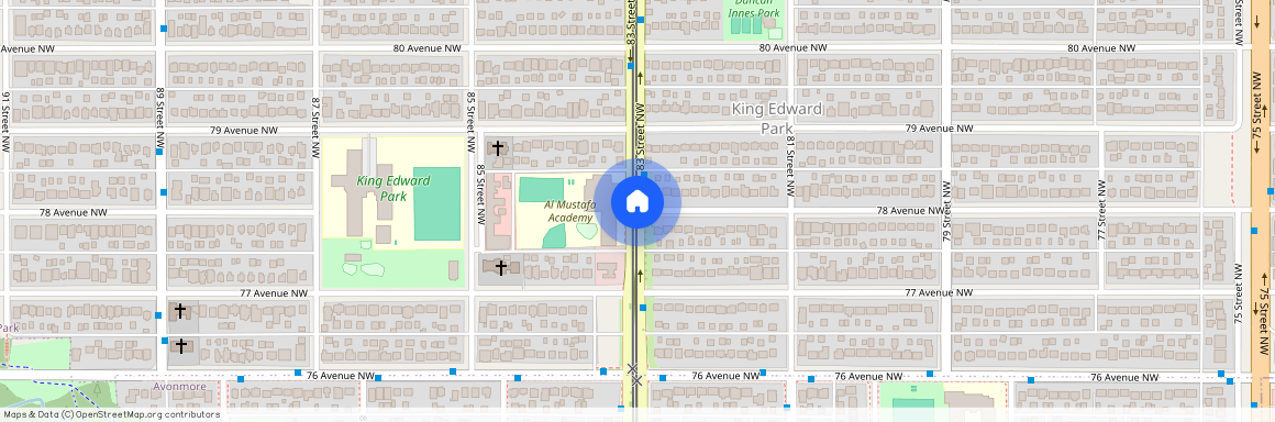 78 Avenue Northwest, King Edward Park, Edmonton