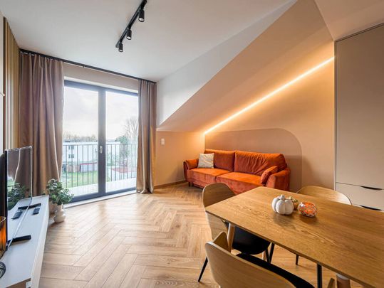 Nowoczesne 2 pokoje z wyposażeniem przy jeziorze - Zdjęcie 1