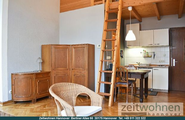 Zoo, renovierte 1 Zimmer Wohnung nur 100m zur Eilenriede, echter Stil-Altbau. - Photo 1