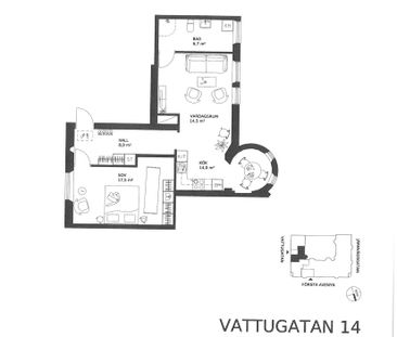 Vattugatan 14 - Foto 1