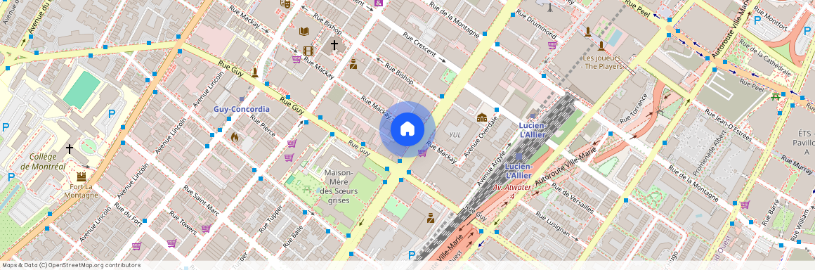 1160 Rue MacKay Montréal (Ville-Marie), QC H3G