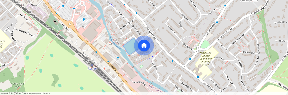 Stephenson Wharf, Hemel Hempstead, Hertfordshire, HP3