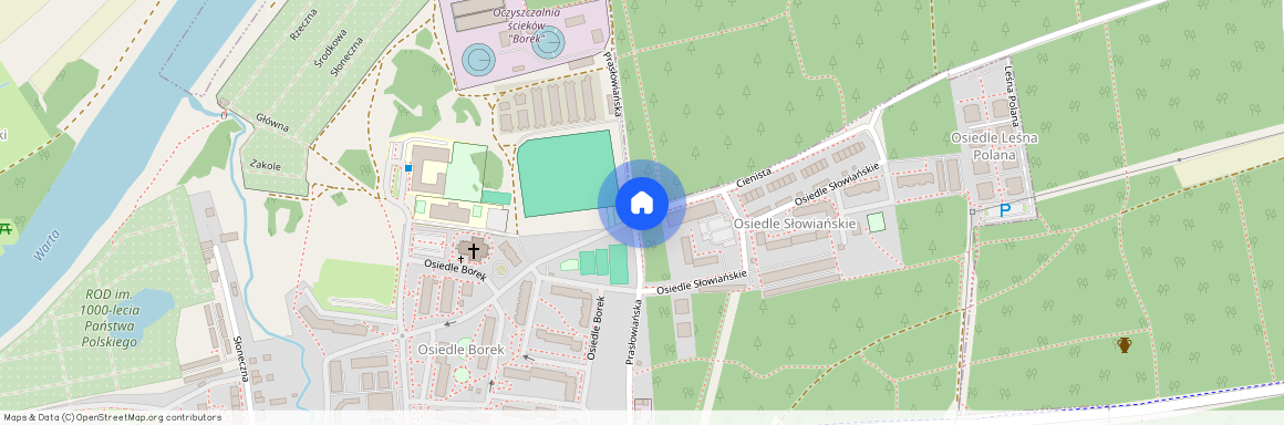 ul. Cienista, Wronki, Wronki, szamotulski, wielkopolskie