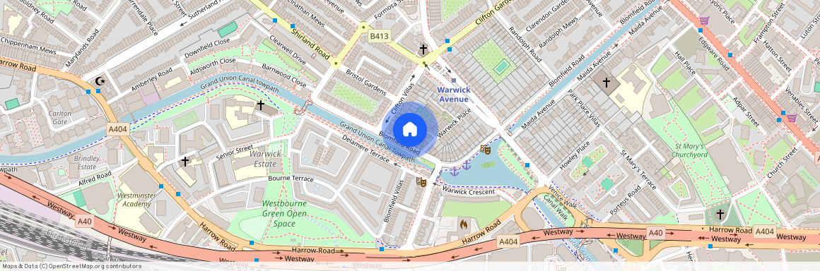 Blomfield Road, Little Venice, London