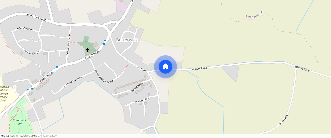 Butterwick Gardens, Butterwick, BOSTON, Boston, Butterwick