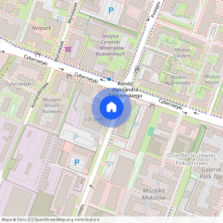 ul. Postępu, Służewiec, Mokotów, Warszawa, mazowieckie