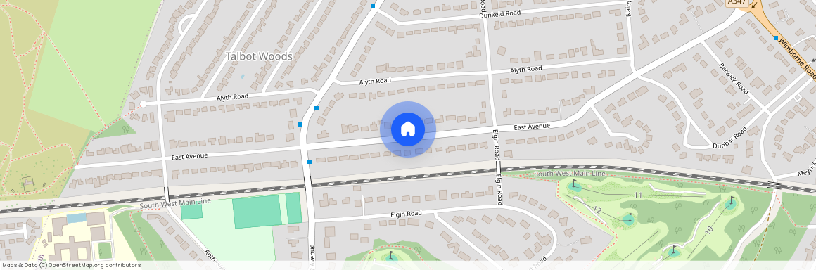 East Avenue, Talbot Woods, Bournemouth