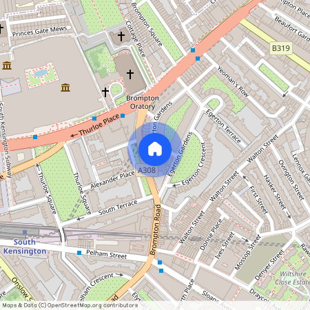 Egerton Gardens, Kensington, London