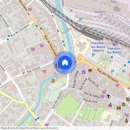 1400, Yverdon-les-Bains, 1, place Bel-Air, 1