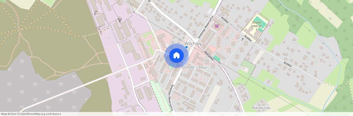 os. 1 Maja, Wodzisław Śląski, wodzisławski, śląskie