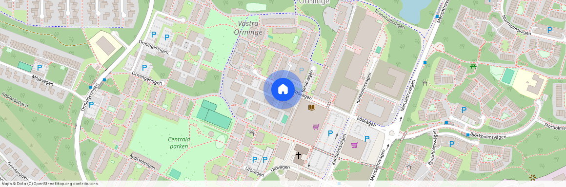 Edövägen 7C, Orminge